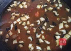 Ox noodles cooked with fish roe Practice illustration 9