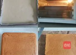 Coconut Purple Sweet Potato Sandwich Cake Recipe Illustration 6