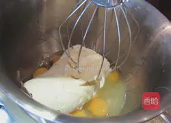 Illustration of how to make sweet but not greasy cheesecake 5