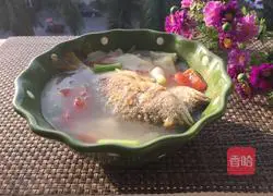 Illustration of how to make fish in sour soup 10