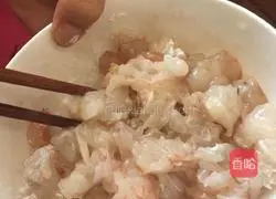 Illustration of how to make fried shrimp segments 5