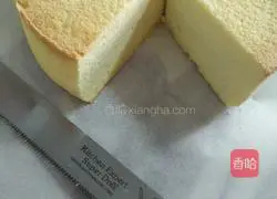 Illustration of how to make chiffon cake 7
