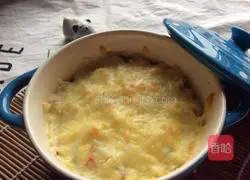 Cheese Baked Rice Recipe Illustration 8