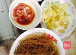 Illustration of how to make rousq with Shao Fen pickles 1