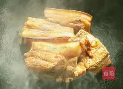 Illustration of how to make Qianzhangrou 4