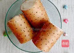 Illustration of how to make fried yam and meat 3