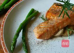 Illustration of how to make dry-fried salmon 8