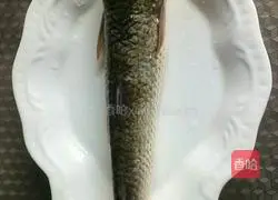 Illustration of how to make steamed anchovies 1