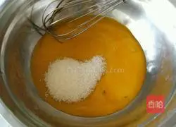 Illustration of how to make original chiffon cake 3