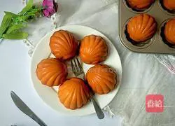 Illustration of how to make low-oil and low-fat madeleine cake 12