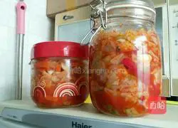 Illustration of how to make cabbage and kimchi 9