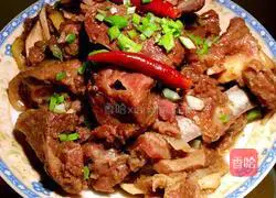 Illustration of how to make braised mutton 11