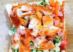 Orleans Chicken Toast Pizza Recipe Illustration 8