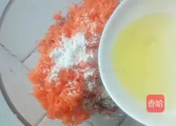 Illustration of how to make carrot and pearl meatballs 6