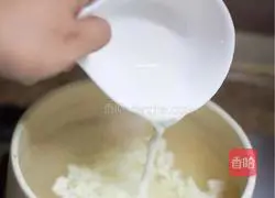 Green vegetable and tofu soup - Illustration of how to make ideal complementary food for babies 4