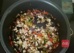 Illustration of how to make assorted tofu for baby food supplement 4