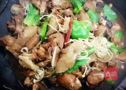 Illustration of how to make braised chicken 5