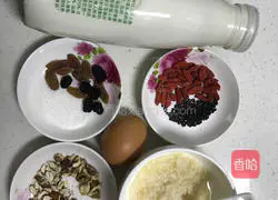 Milk and egg fermented glutinous rice soup recipe 1
