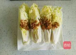 Illustration of how to make spicy vermicelli and baby cabbage 7
