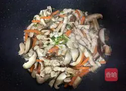 Illustration of how to cook chicken and mushrooms 7