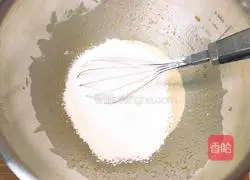 Illustration of how to make shell cake (madeleine cake) 6