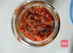 Illustration of making moldy bean curd 7