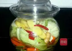 Illustration of how to make simple homemade kimchi 5