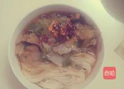 Chicken, cabbage and steamed noodles recipe 8