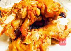 Illustration of how to make spicy lamb trotters 8