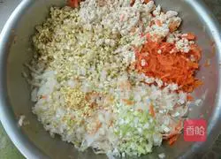 Illustration of how to make fried meatballs 4