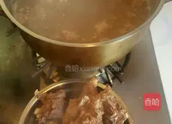 Illustration of braised mutton and white radish stew 1