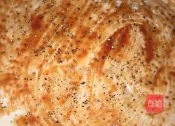 Chicken Bacon Pizza Illustration of how to do it 8