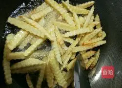 Illustration of how to make French fries 4