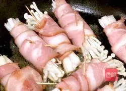 Illustration of how to make bacon needles 4