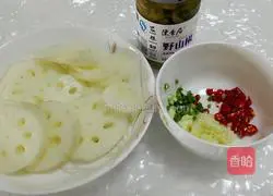 Cold lotus root recipe 1