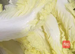 Illustration of how to make garlic vermicelli, baby cabbage and steamed open shrimp 5