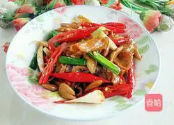 Illustration of how to make spicy beef intestines 16