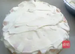 Illustration of how to make fruit cream cake 5