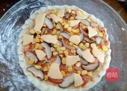 Illustration of how to make Hawaiian pizza 16