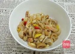 Illustration of how to make pickled pepper pig skin 8