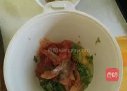 Illustration of how to make kimchi pancakes 2