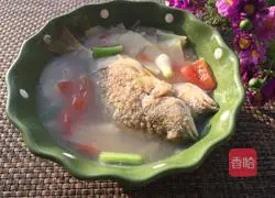 Illustration of how to make fish in sour soup 9