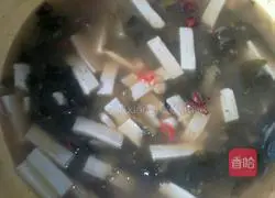 Illustration of how to make pickled cabbage and tofu soup 5