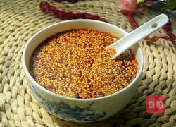 Illustration of making homemade chili red oil and oily spicy seeds 4
