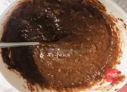 Soft duangduang | Illustration of how to make taro brownies 7