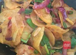 Illustration of how to make fried potatoes 13