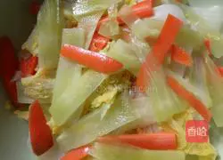 Illustration of how to make spicy and sour kimchi 6