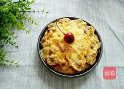 Illustration of how to make fruit sandwich pizza 15