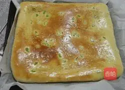 Illustration of how to make chives and meat floss bread rolls 7