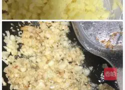 Illustration of how to make garlic vermicelli, baby cabbage and steamed shrimps 10